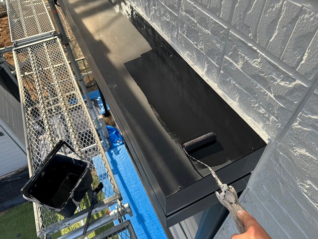 外壁付帯部塗装